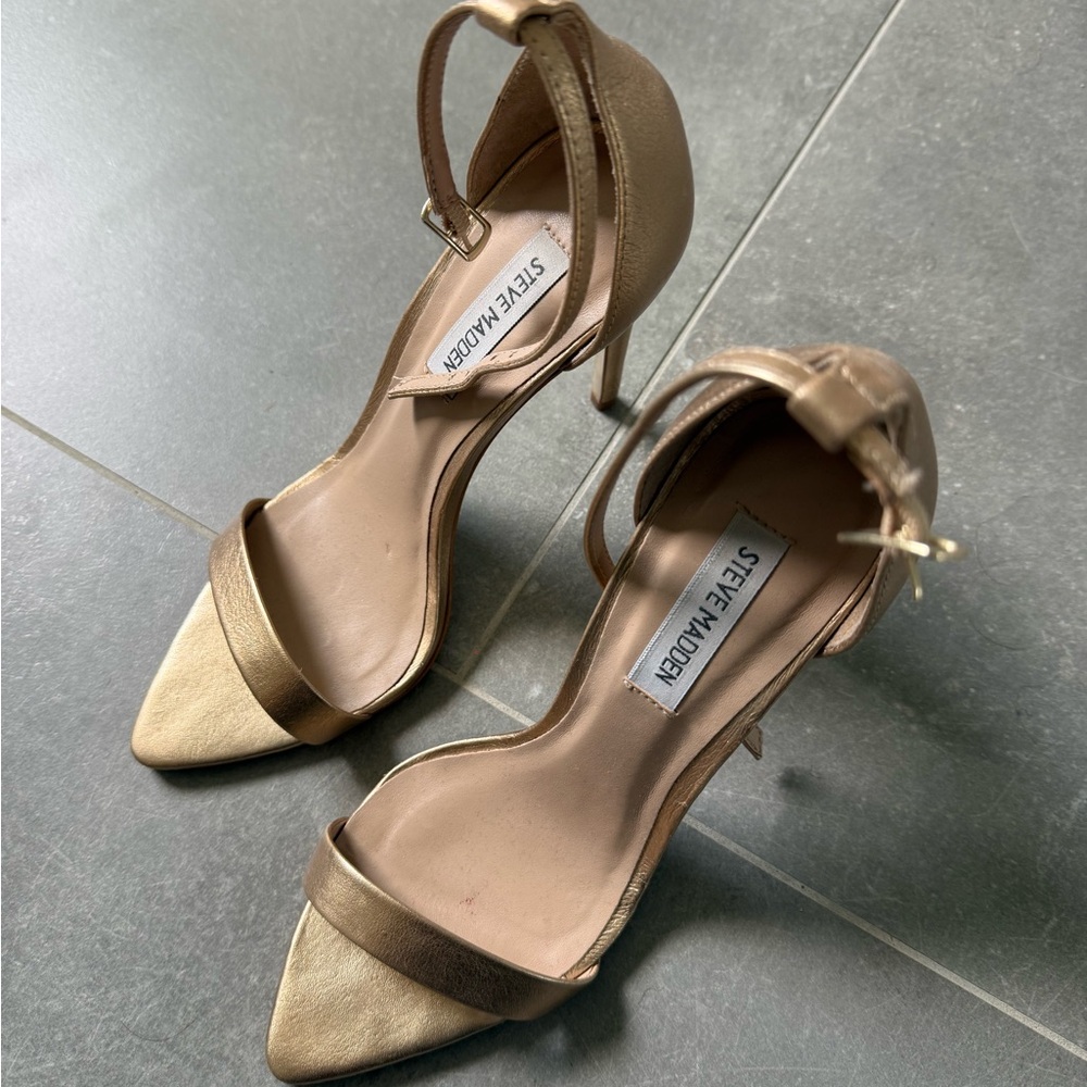 Steve Madden Gold Women's Heels